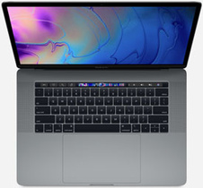 Špičkový notebook - APPLE MacBook Pro 15" Touch bar A1990 Space Grey